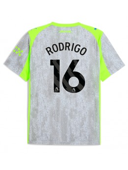 Billige Manchester City Rodri Hernandez #16 Tredjedrakt 2025-26 Kortermet